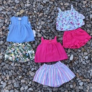 Girls Wonder nation outfits lot